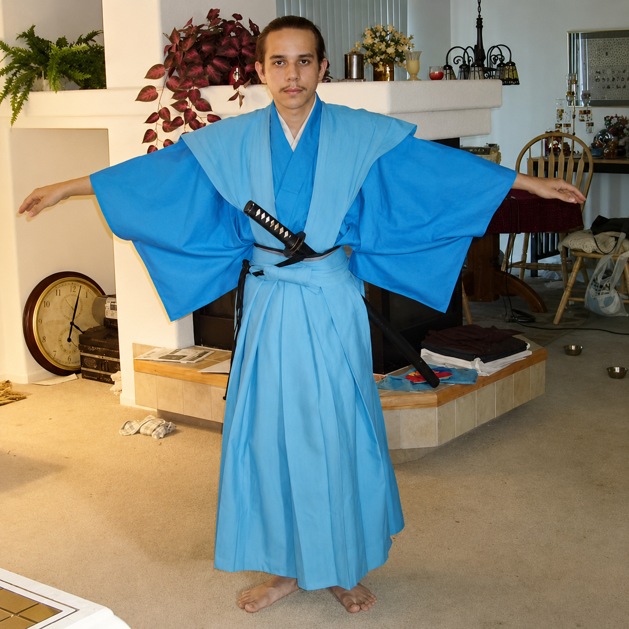 Custom Japanese Samurai Edo Kamishimo Set - Image 2