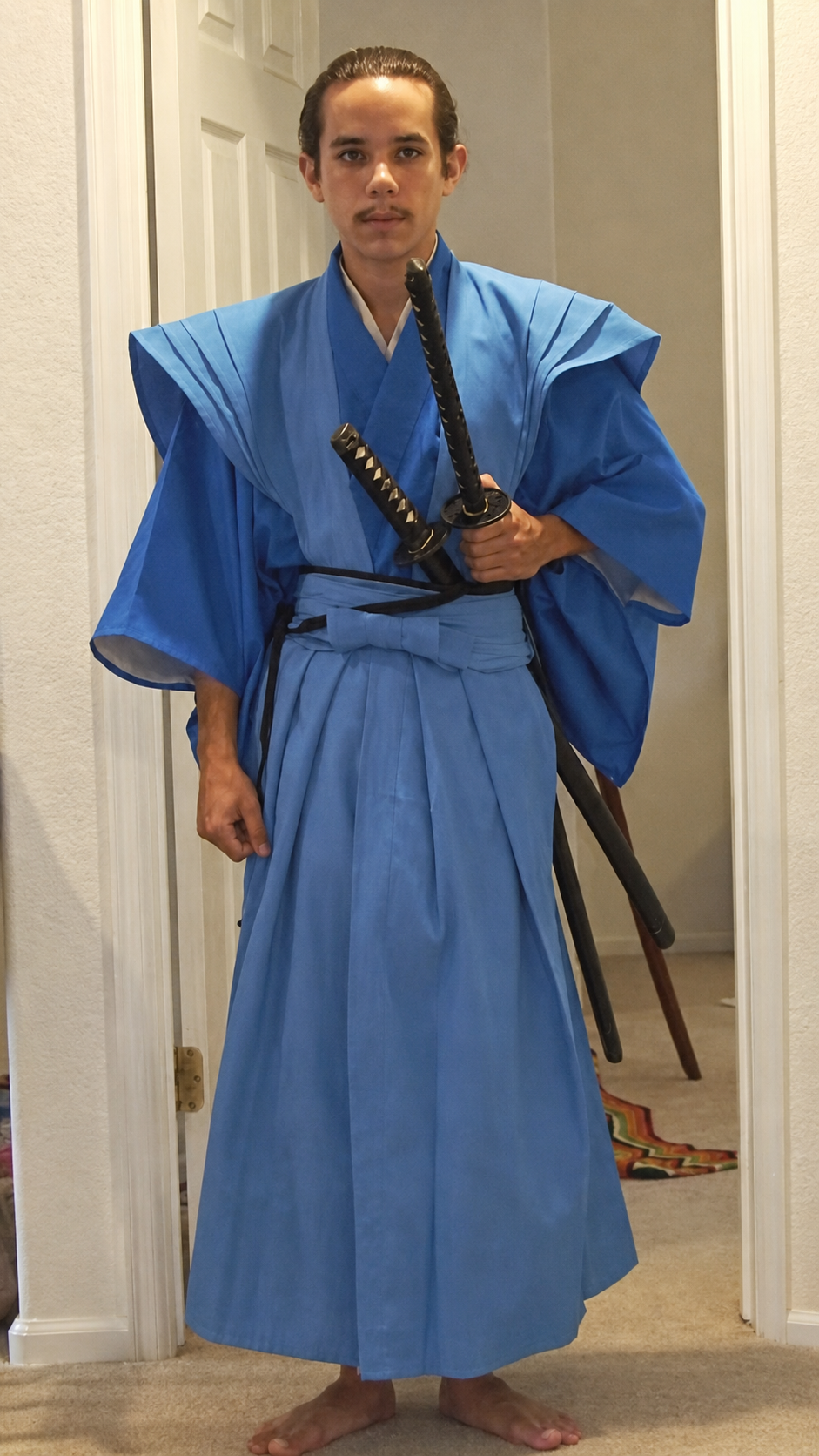 Custom Japanese Samurai Edo Kamishimo Set - Image 3