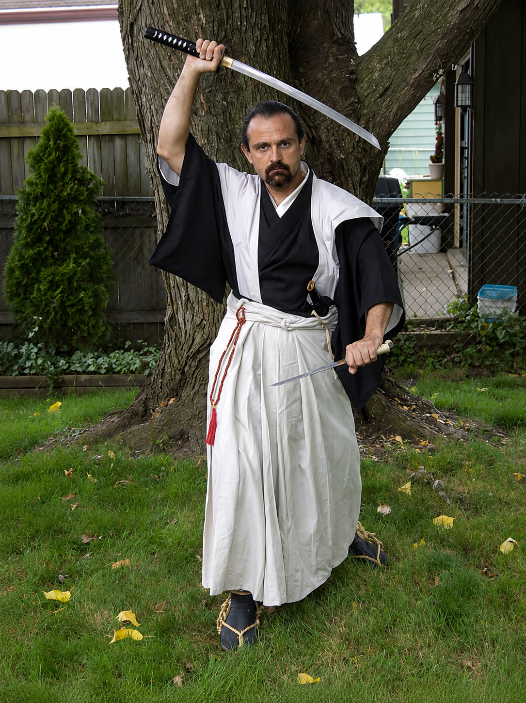 Custom Japanese Samurai Edo Kamishimo Set - Image 5