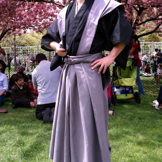 Custom Japanese Samurai Edo Kamishimo Set