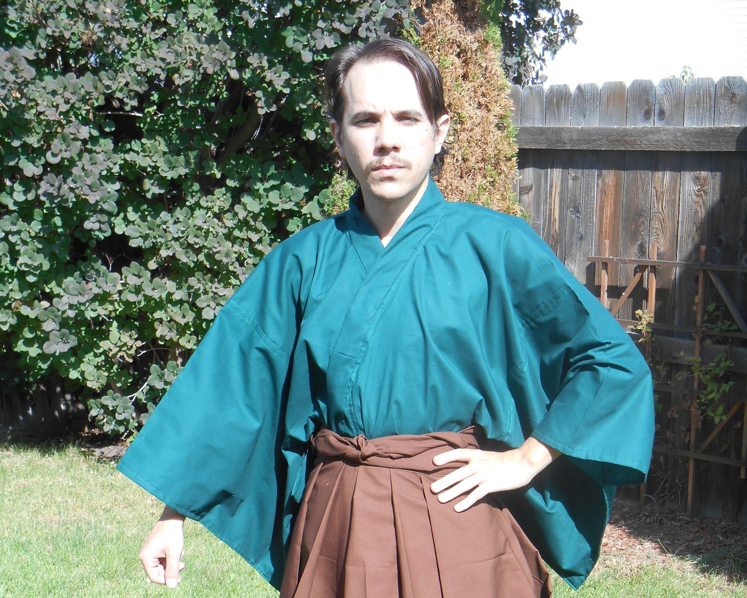 Custon Japanese Hakama-Shita Style Kimono